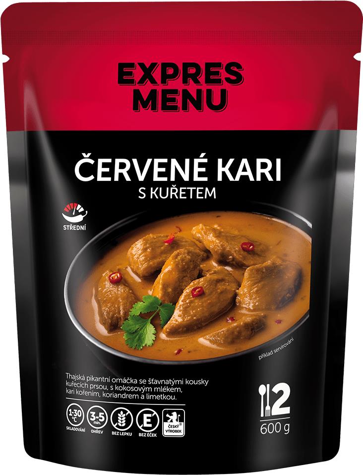 EXPRES MENU Červené karí s kuraťom 600 g