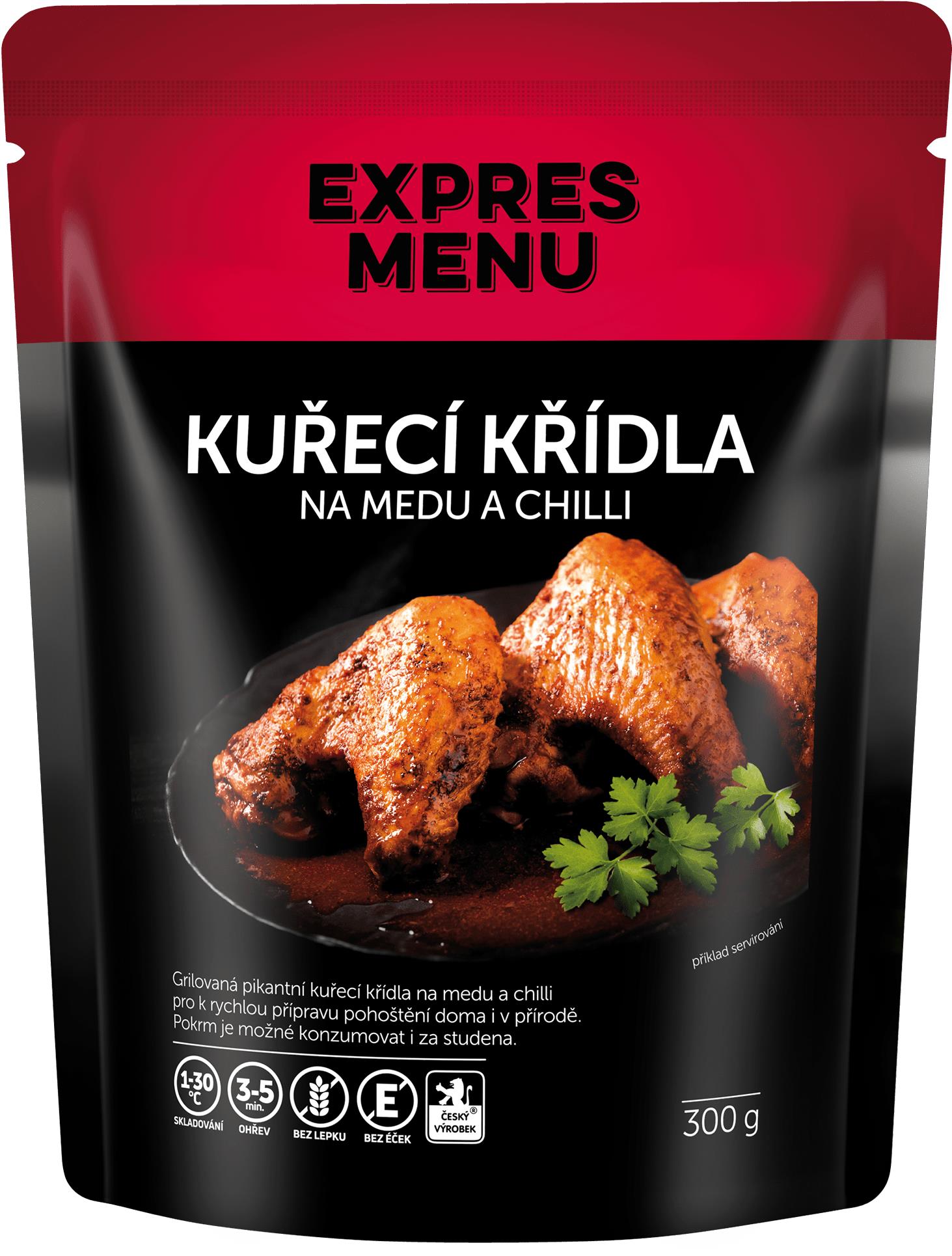 EXPRES MENU Kuracie krídla na mede a chilli 300 g