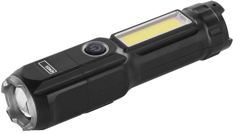 EMOS LED + COB LED nabíjacie plastové svietidlo P3214