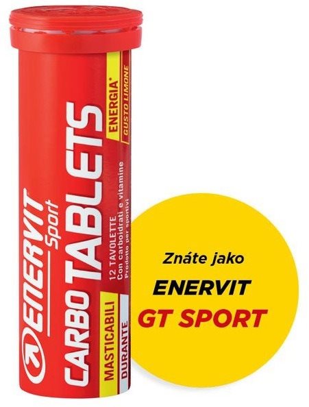 Enervit Carbo Tablets (12 tabliet) citrón