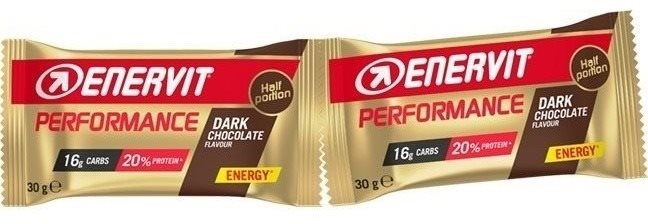 Enervit Performance Bar (30 + 30 g) tmavá čokoláda