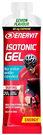 ENERVIT Isotonic Gel s kofeínom 60 ml citrón