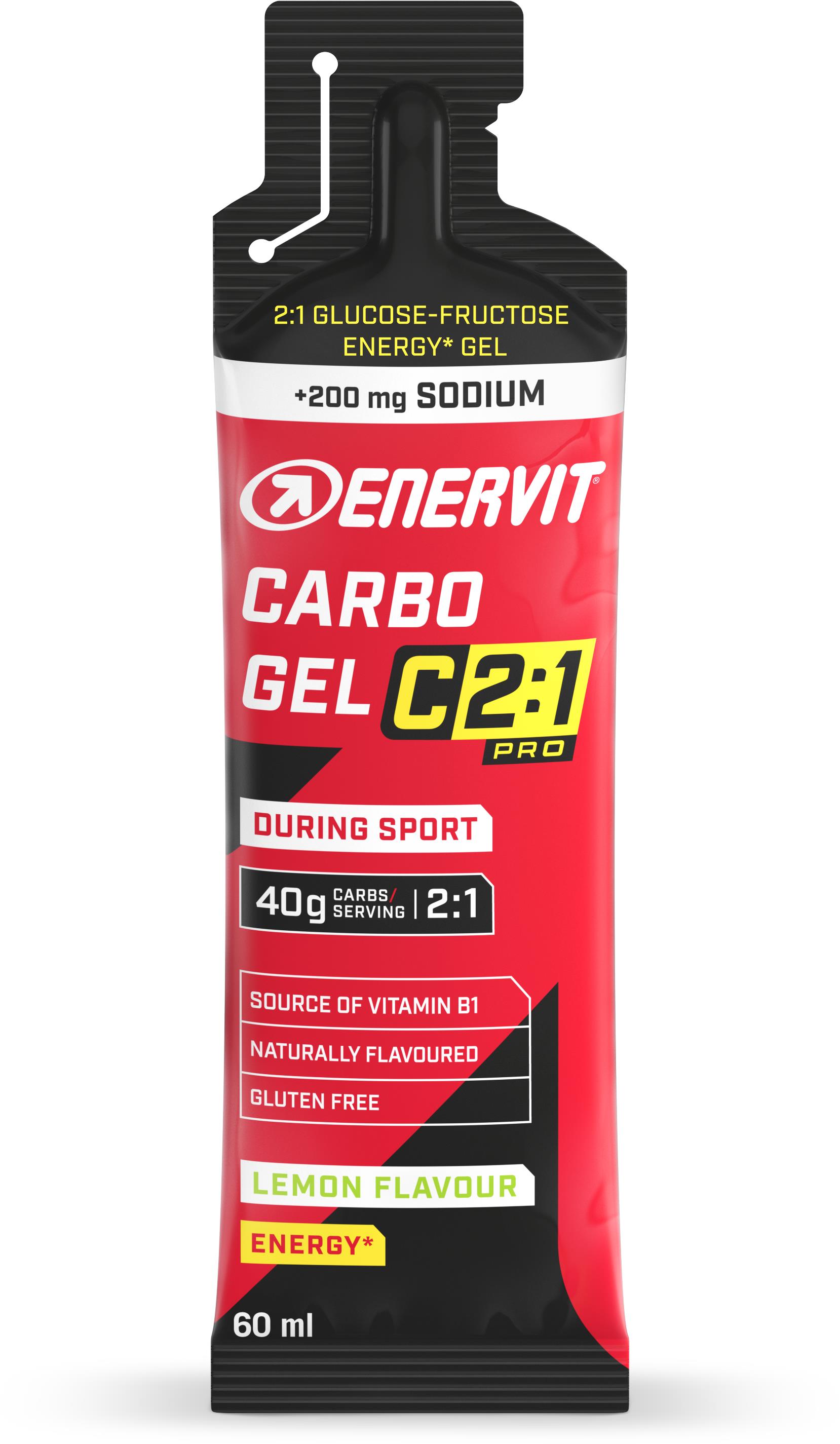 Enervit Carbo Gel C2:1 so sodíkom 60 ml, citrón