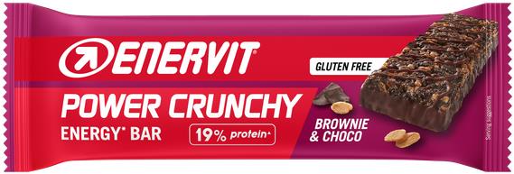 Enervit Power Crunchy Bar 40 g, brownie – čokoláda