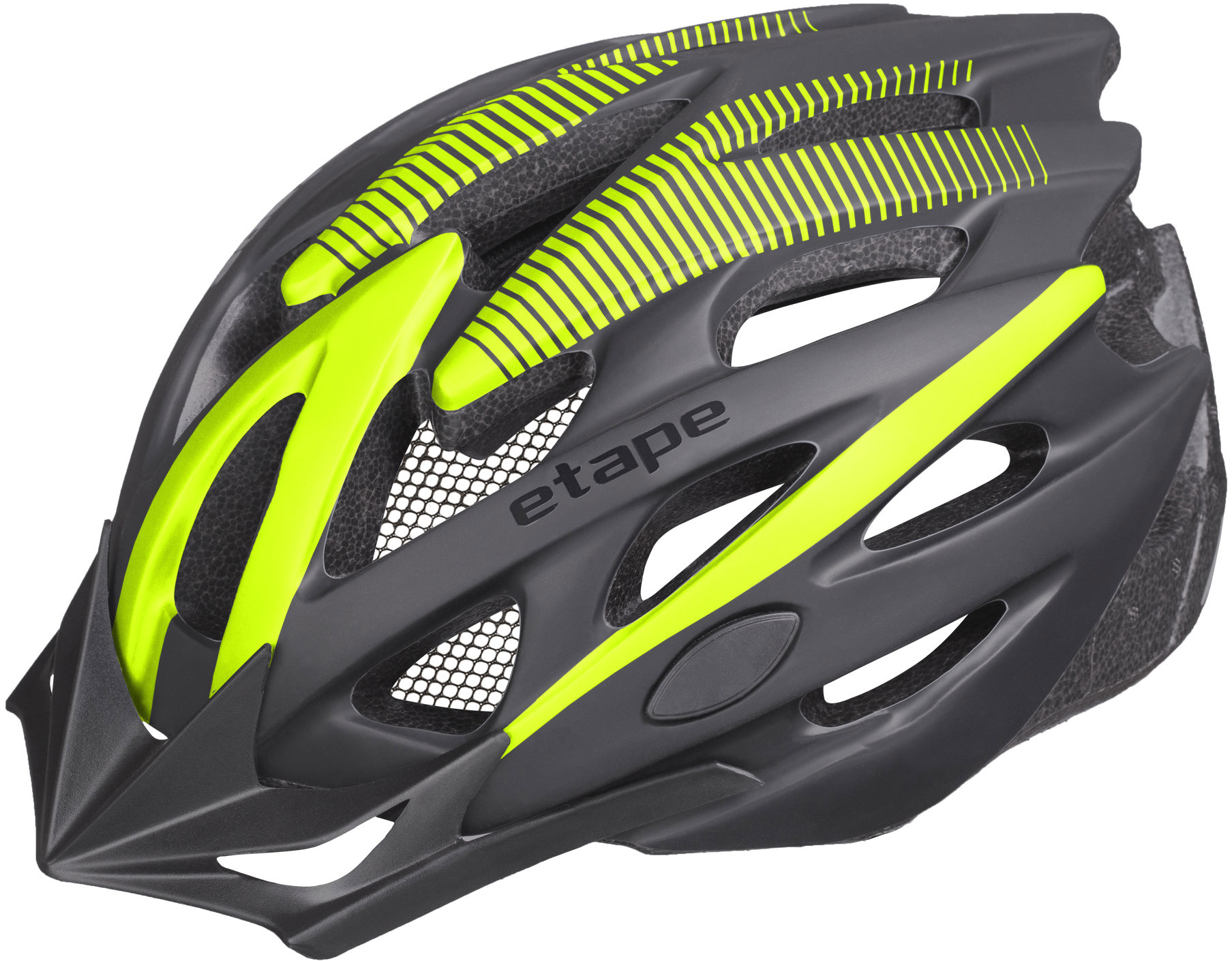 Etape Twister čierna/žltá Fluo mat L/XL