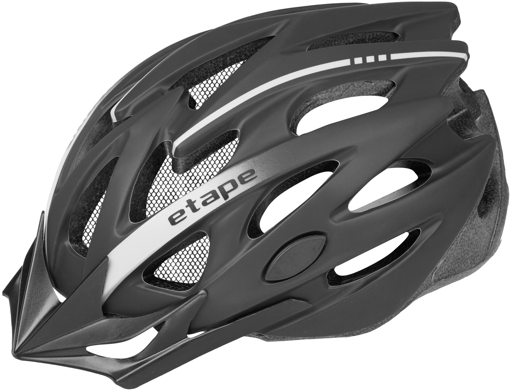 Etape Twister čierna/biela mat L/XL