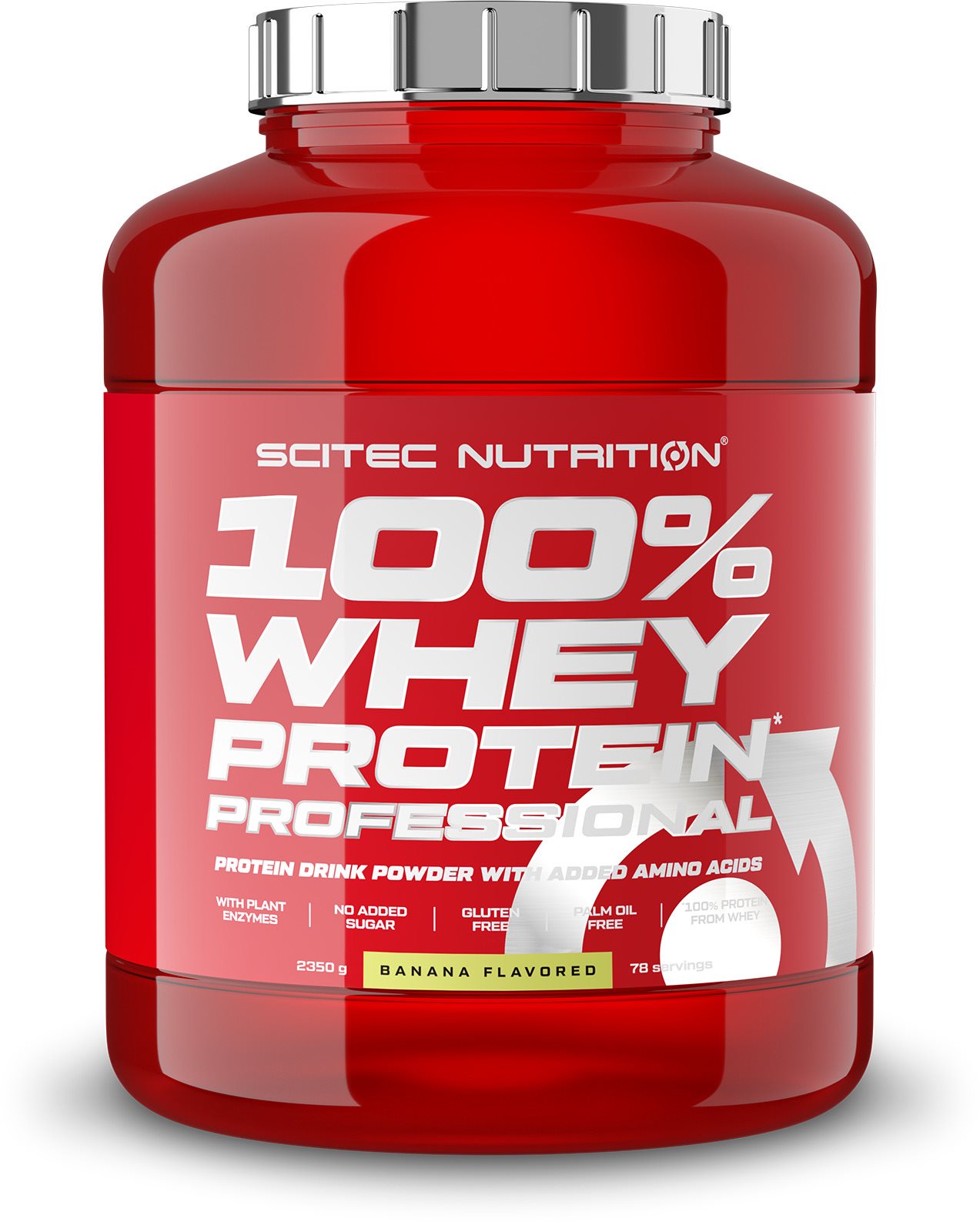 Scitec Nutrition 100% WP Professional 2350 g banana