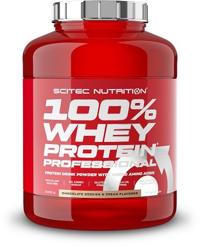 Scitec Nutrition 100% WP Professional 2350 g chocolate cookies cream