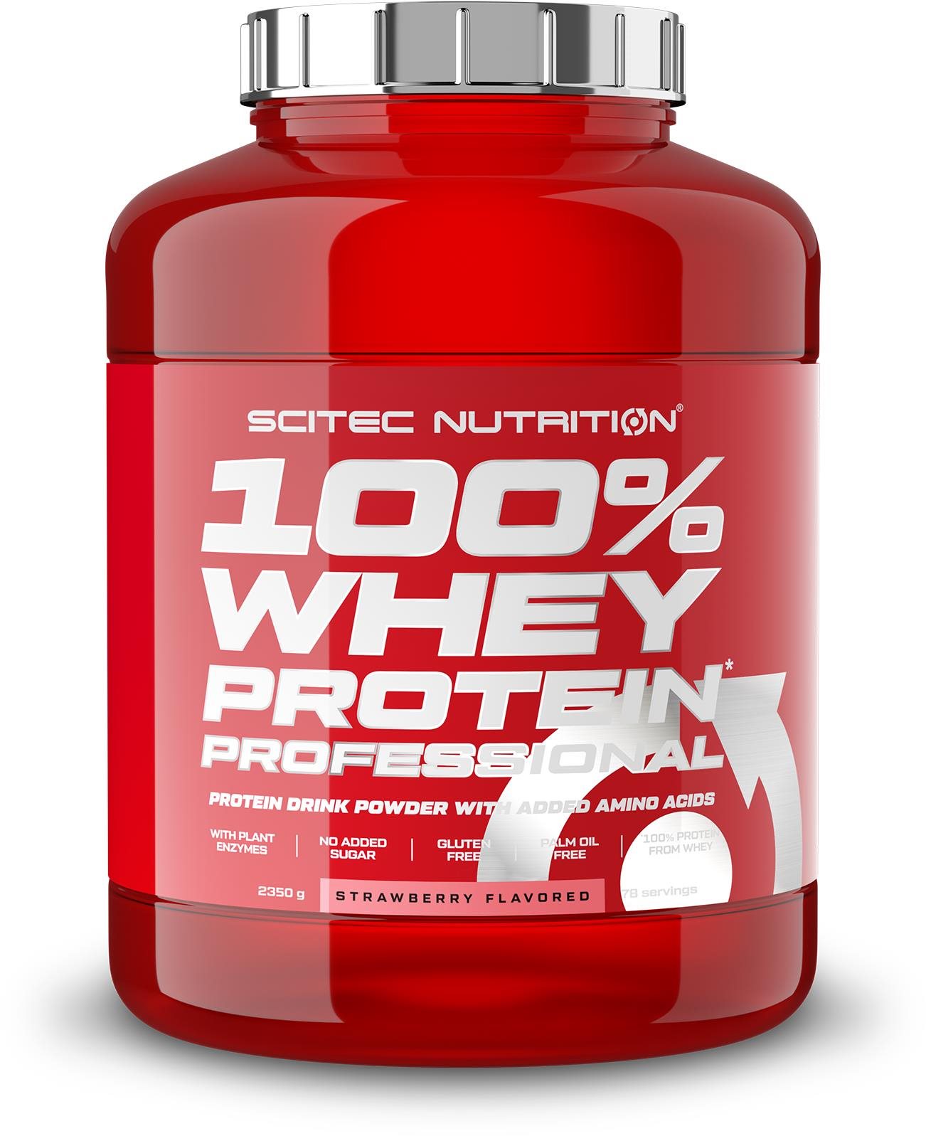 Scitec Nutrition 100% WP Professional 2350 g strawberry