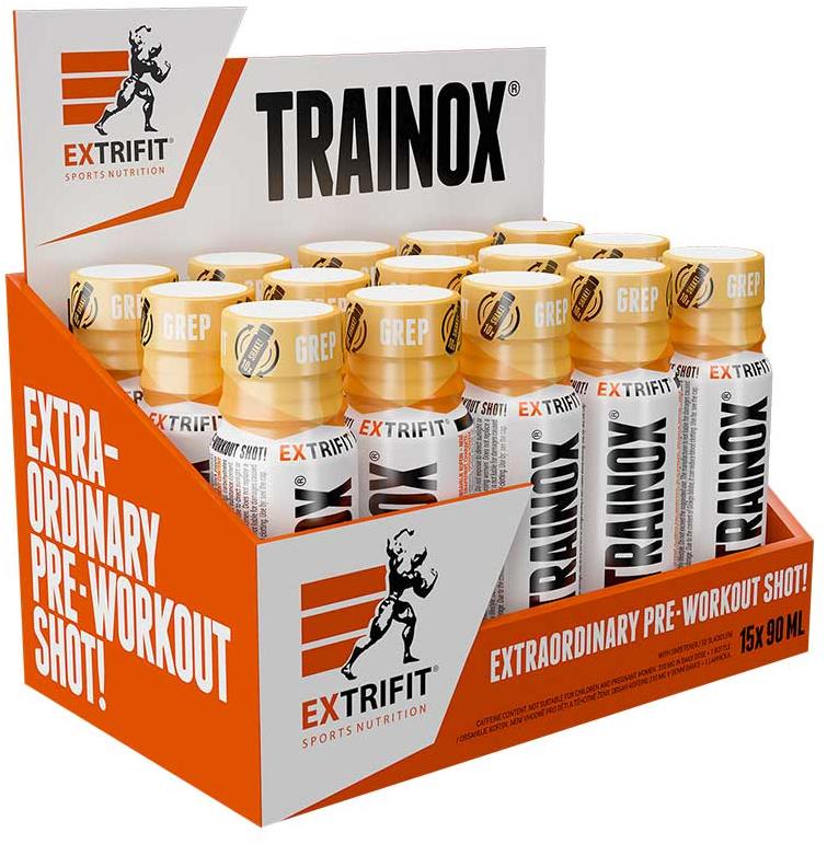 Extrifit Trainox Shot 15 × 90 ml grapefruit