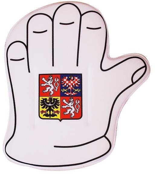 SPORTTEAM Fanúšikovská rukavica veľká ČR