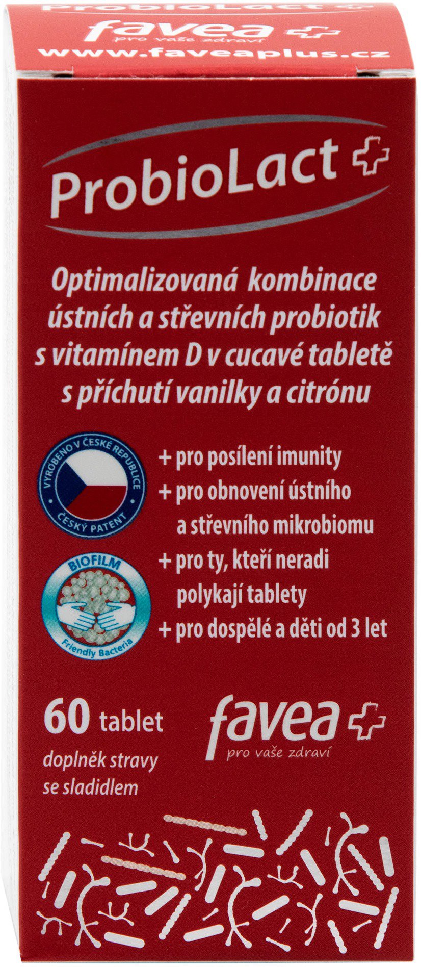 Favea ProbioLact Plus 60 tablet