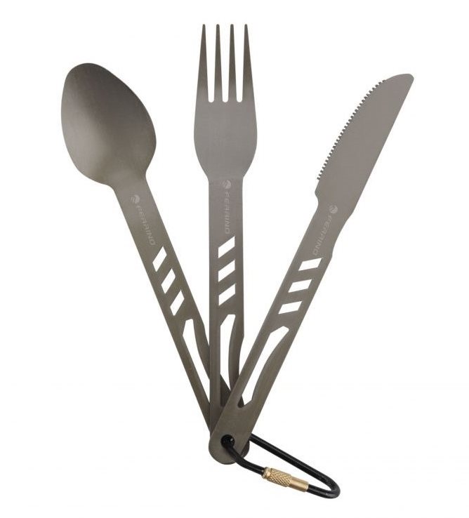Ferrino Set Posate ALU