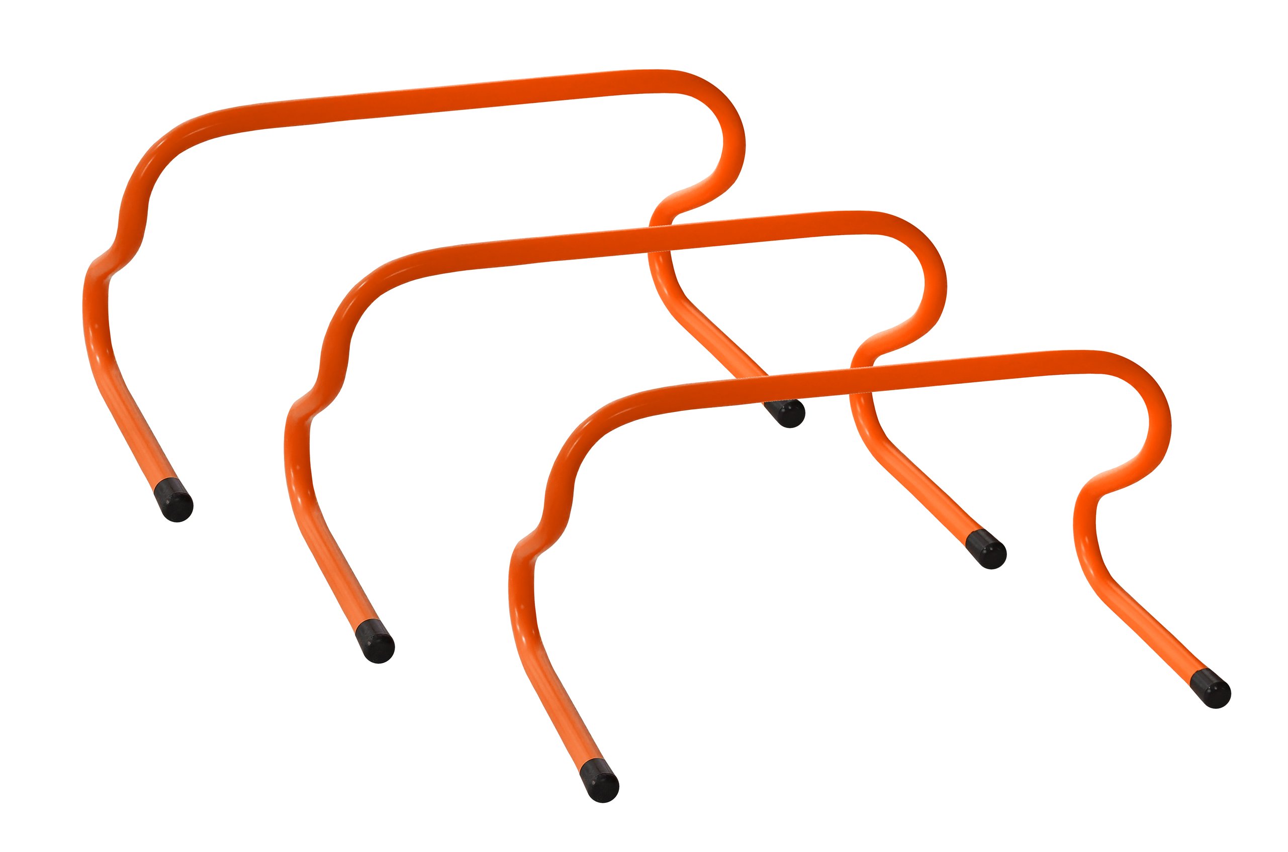 Fitnessline Tréninkové překážky oranžové, 3 ks, 23 cm