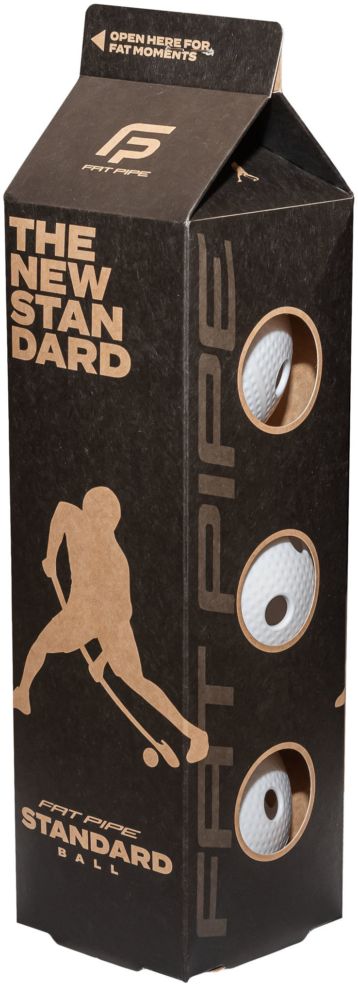 FAT PIPE Súprava loptičiek, biela