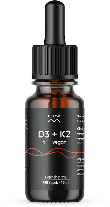 Flow D3 + K2 vegan oil 10 ml