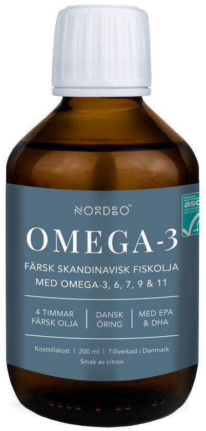 Nordbo Scandinavian Omega-3 Trout Oil 200 ml