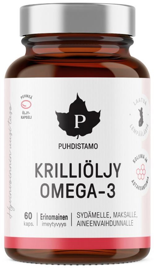 Puhdistamo Super Omega 3 60 kapsúl
