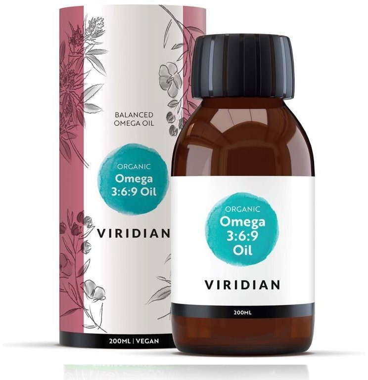 Viridian Omega 3:6:9 Oil 200 ml Organic