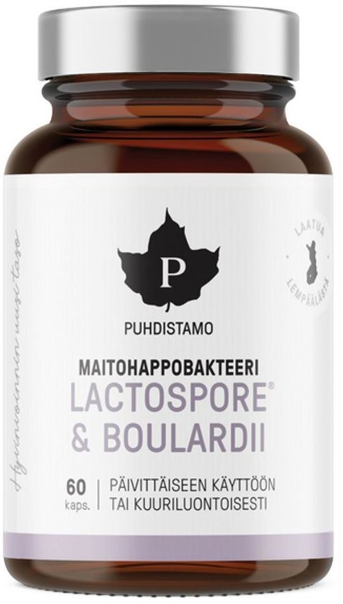 Puhdistamo Lactic Acid Bacteria Boulardii 60 kapsúl