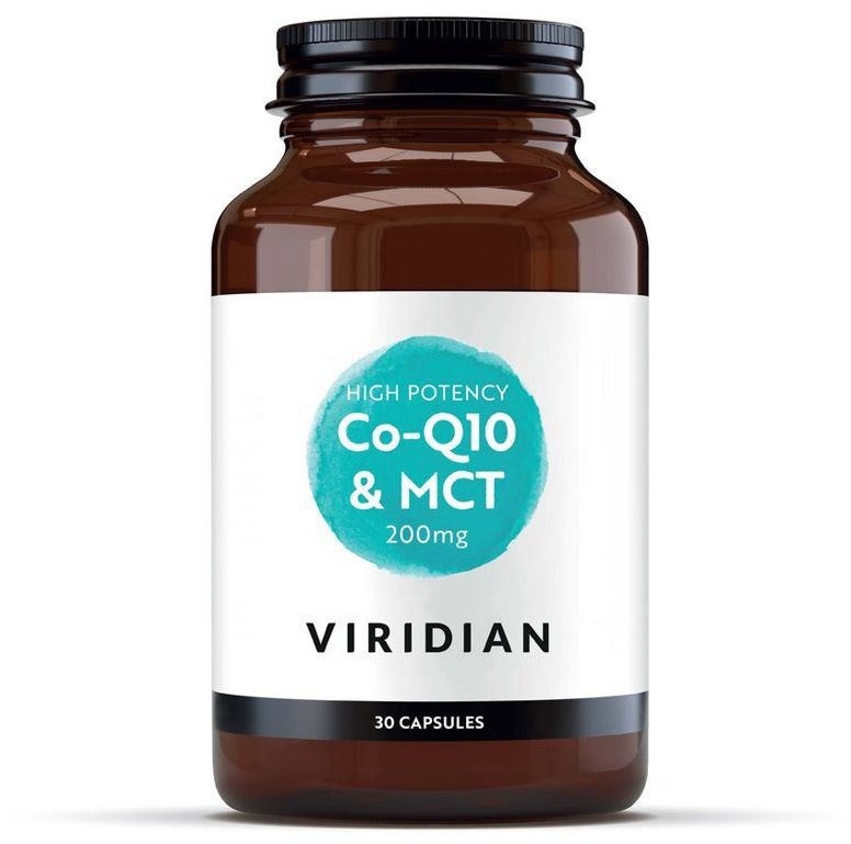 Viridian Co-enzym Q10 with MCT 200 mg 30 kapsúl