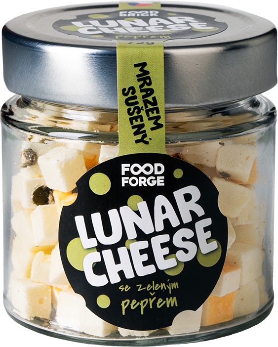 FOOD BRICK Lunar Cheese blaťácké zlato – zelené korenie 75 g