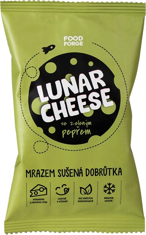 FOOD BRICK Lunar Cheese blaťácke zlato – zelené korenie 25 g