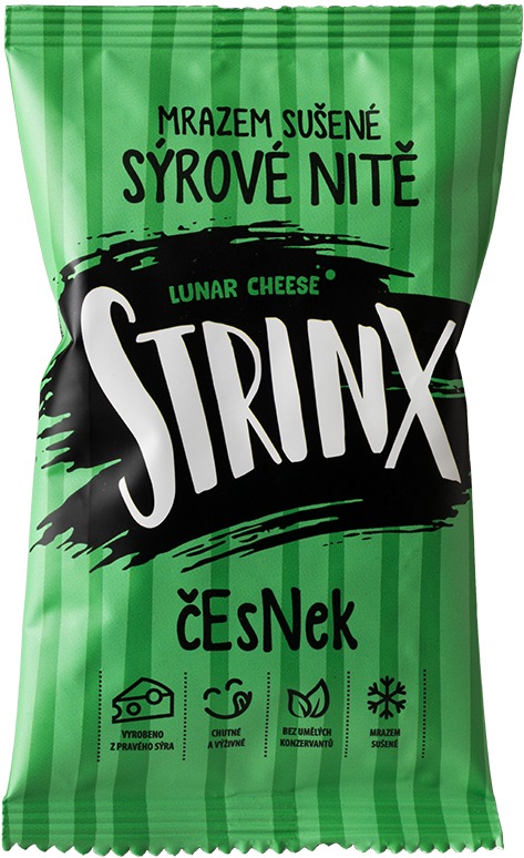 FOOD BRICK Lunar Cheese StrinX – cesnakové 25 g
