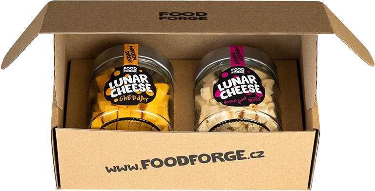 FOOD FORGE Sada Lunar Cheese Cheddar 90 g + Herold 80 g