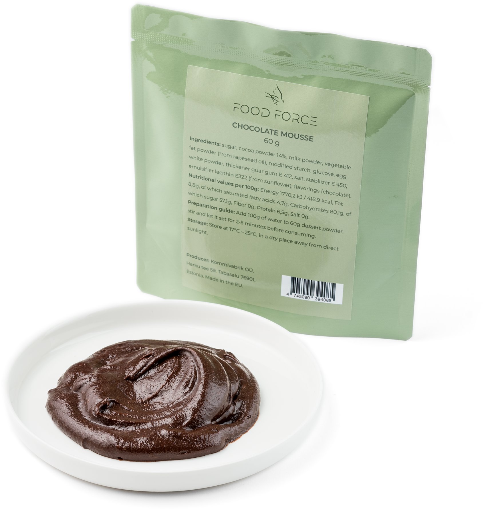 FOOD FORCE Čokoládová pena 60 g