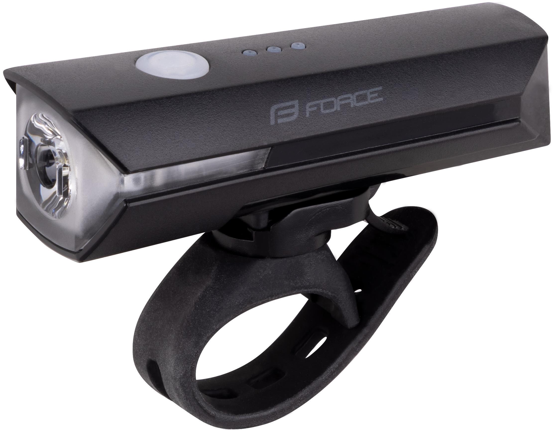 Force Flux 550 lm USB, čierne