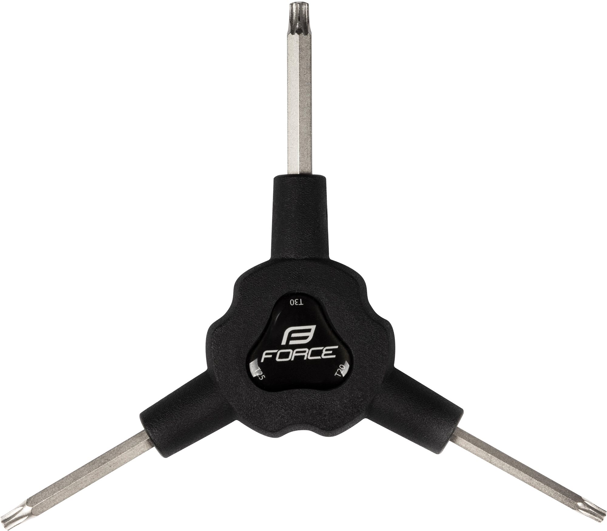 Force Kľúč Y torx trojstranný T20/T25/T30 čierny