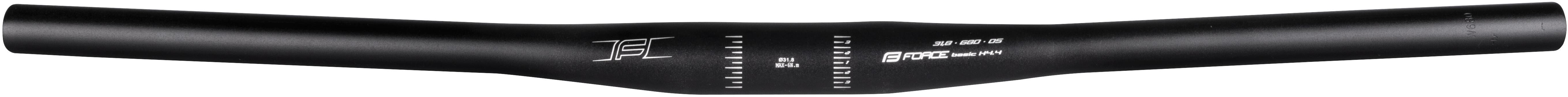 Force Basic H4.4 rovné 31,8/680 mm Al, čierne mat