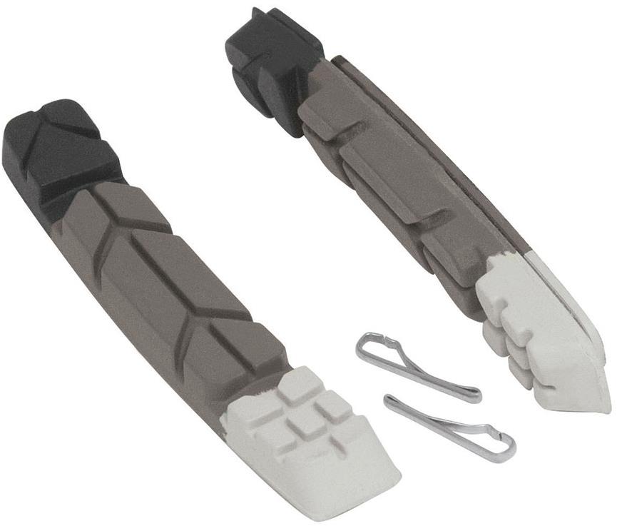 Force Gumičky bŕzd, čierno-sivo-biele 70 mm