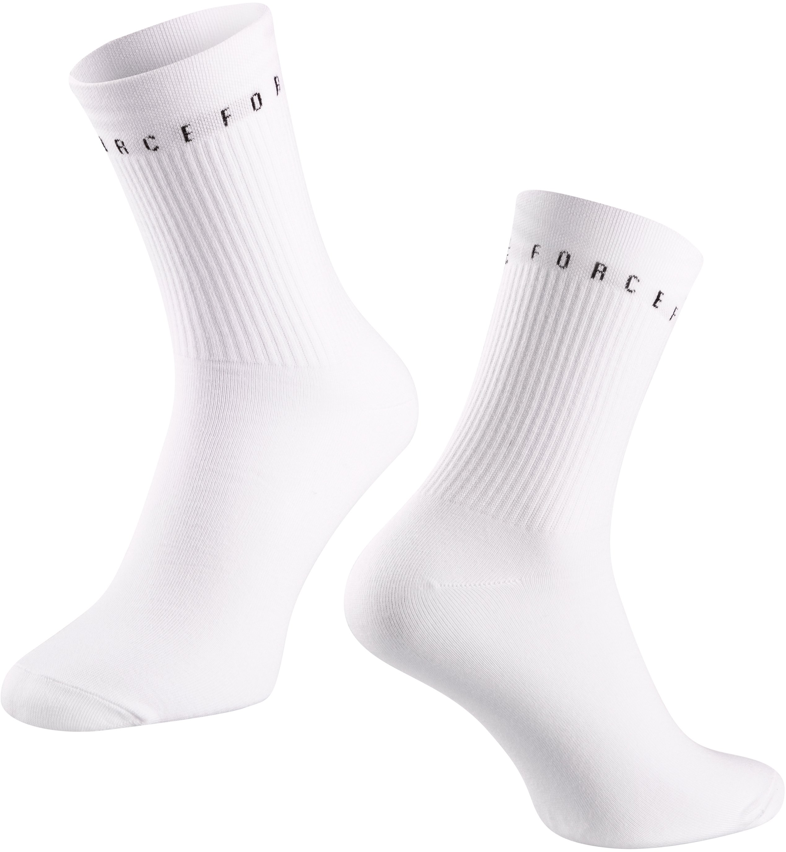 Force Snap ponožky, biele L – XL/42 – 46