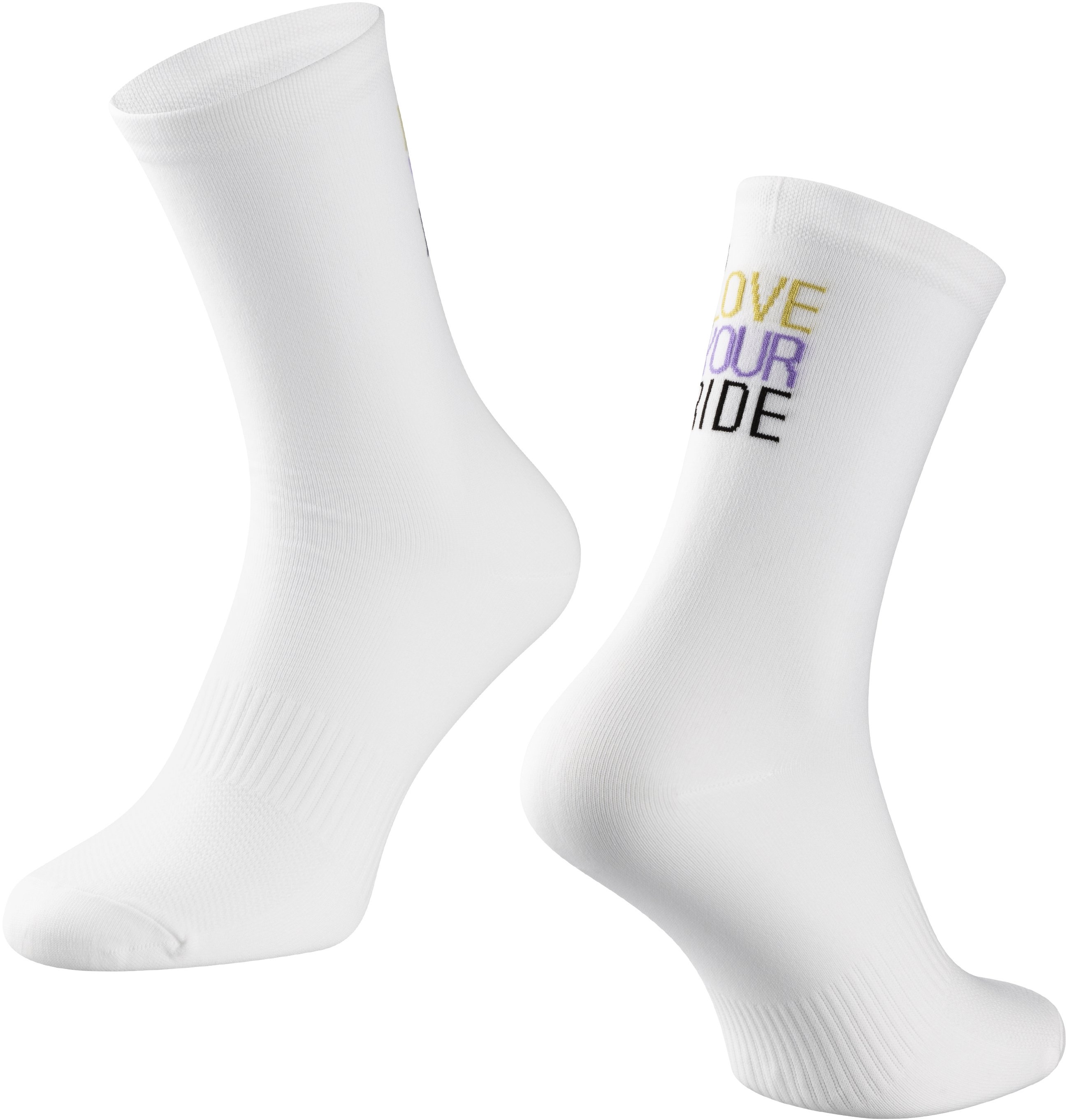 Force Love Your Ride ponožky, biele L – XL/42 – 46