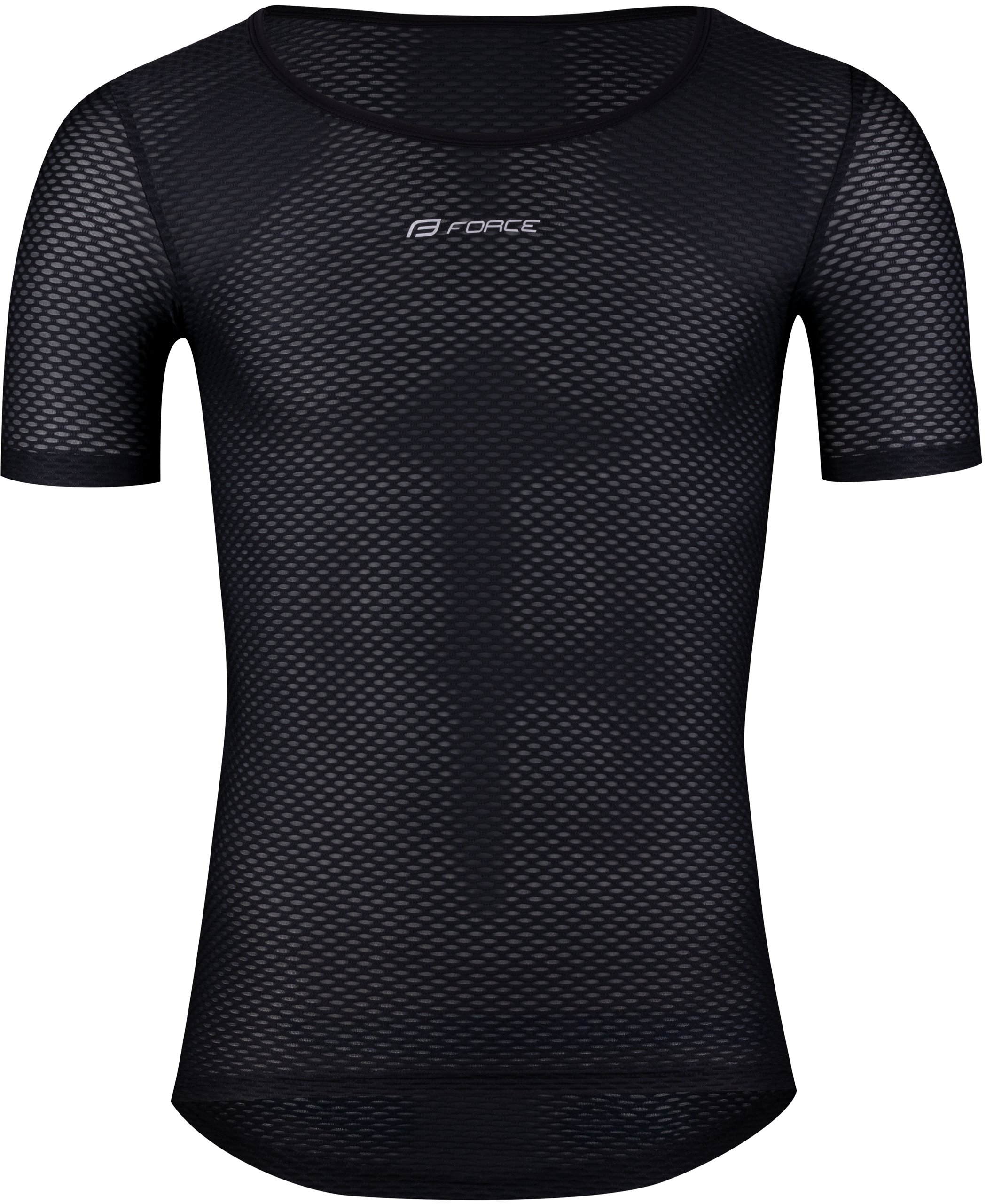 FORCE Vent, tričko funkčné, krátky rukáv, čierne L