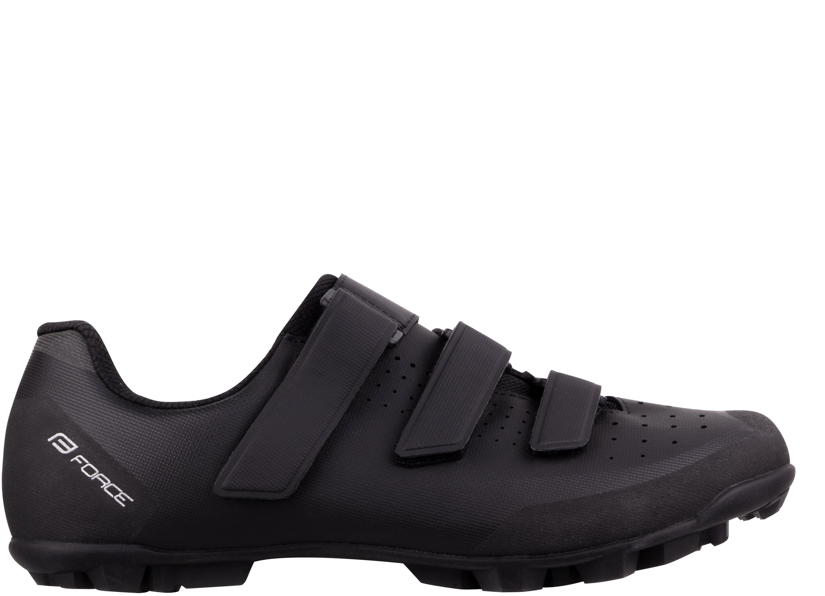 FORCE, tretry MTB Revo 3, čierne 42