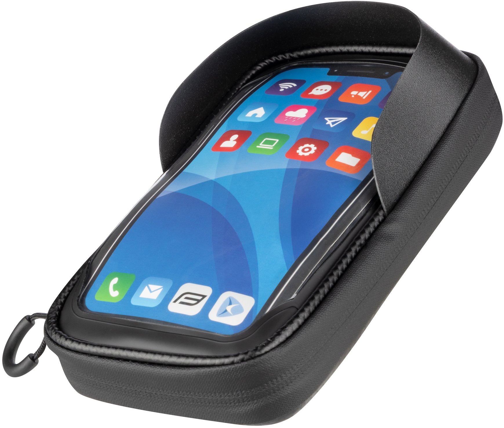 Force Touch phone taška na riadidlá, čierna