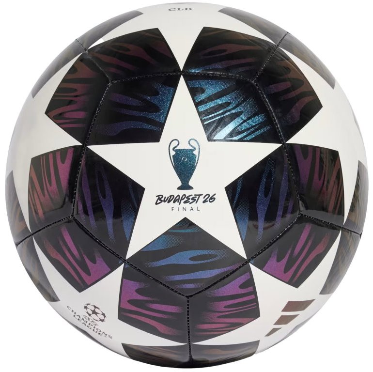 Adidas UCL Club Final čierna, veľkosť 5