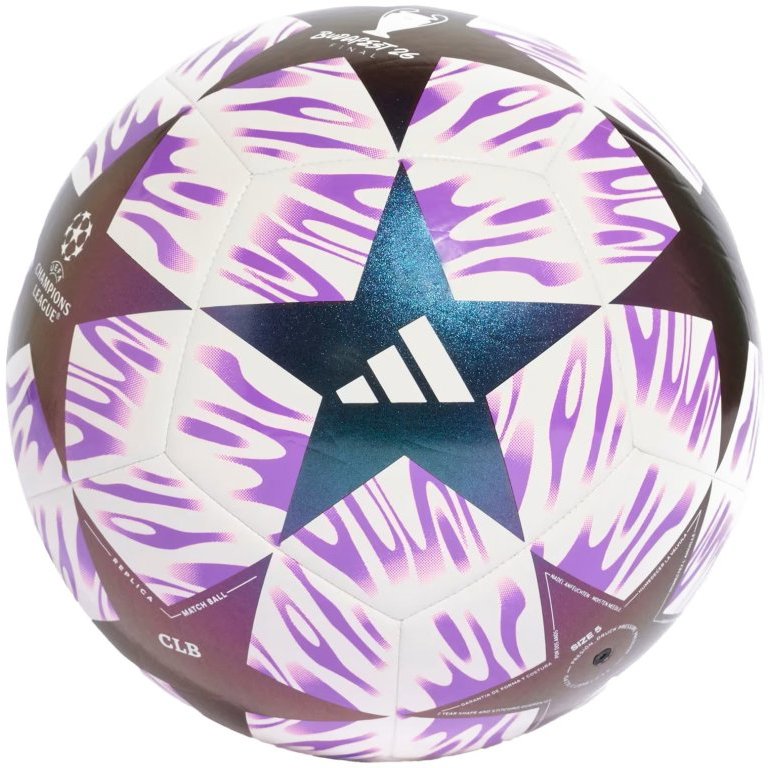 Adidas UCL Club Final fialová, veľkosť 5