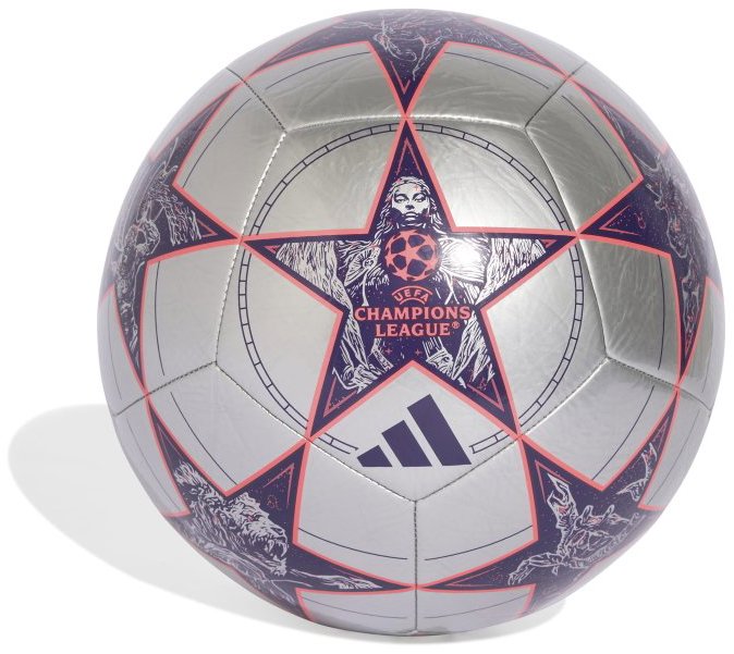 Adidas UCL Club, strieborný veľ. 4