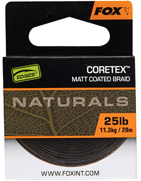 FOX Šnúrka Naturals Coretex 20 m 25 lb 11,3 kg