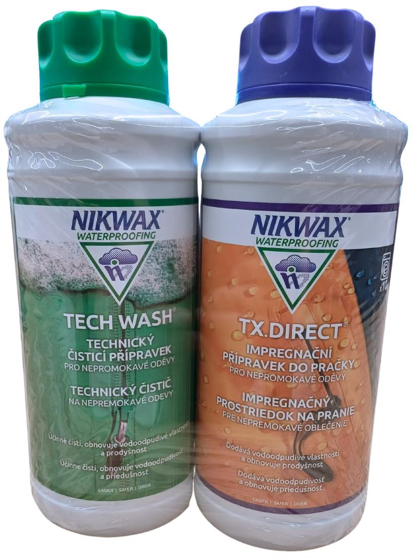 NIKWAX Súprava Tech Wash a TX. Direct Wash-In (1000 + 1000 ml)