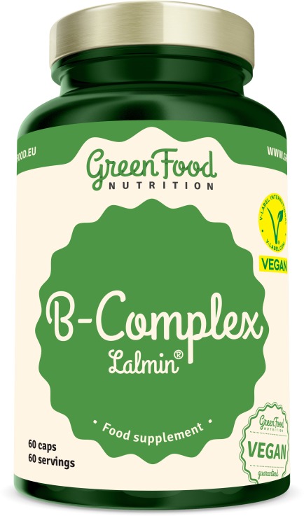 GreenFood Nutrition B-Komplex Lalmin 60 kapsúl