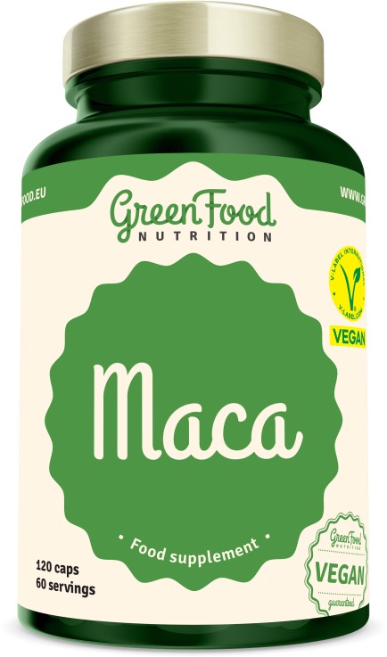 GreenFood Nutrition Maca 120 kapsúl