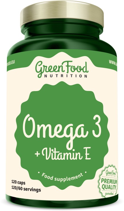 GreenFood Nutrition Omega 3 120 kapsúl