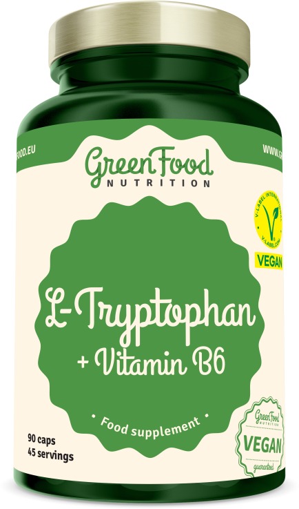 GreenFood Nutrition L-Tryptophan 90 kapsúl