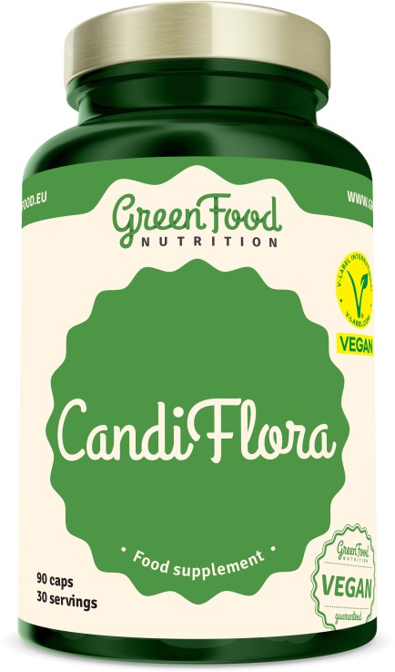 GreenFood Nutrition CandiFlora 90 kapsúl