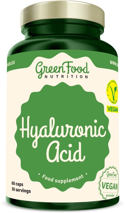 GreenFood Nutrition Kyselina Hyaluronová 60 kapsúl
